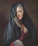 Alexander Roslin The Lady with the Veil Spain oil painting artist